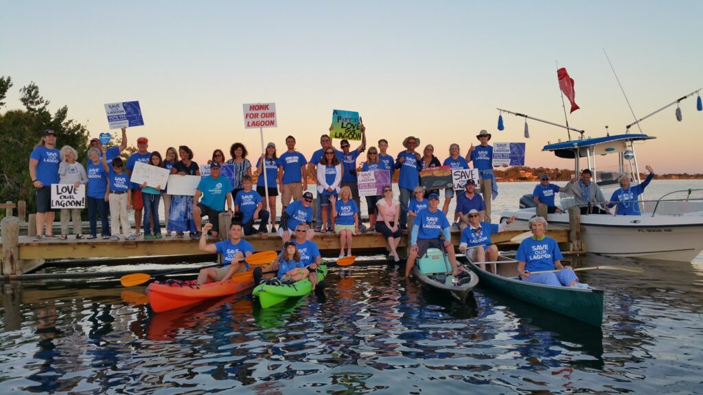 Brevard County residents volunteer to raise awareness to help the lagoon