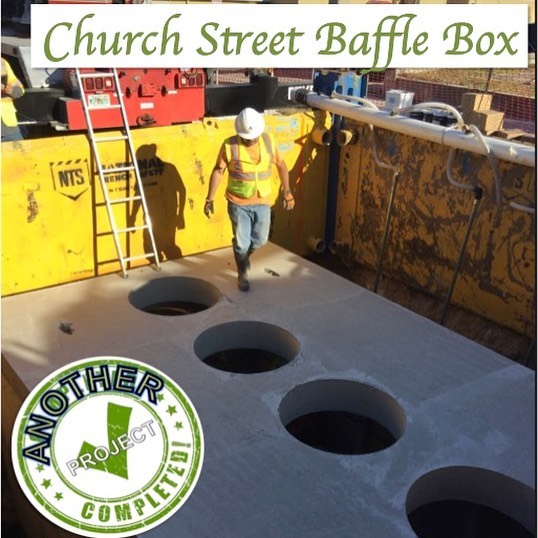 Church Street Baffle box project