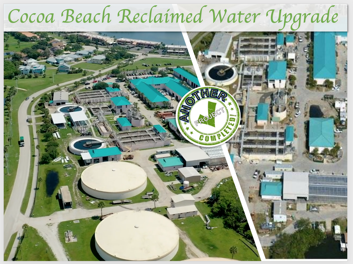 Cocoa Beach Reclaimed Water upgrade