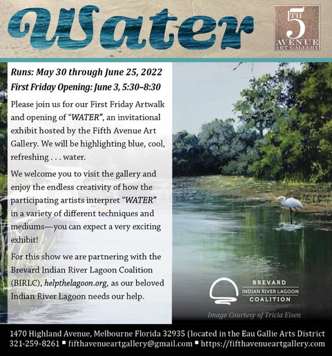 Water Art Show Announcement